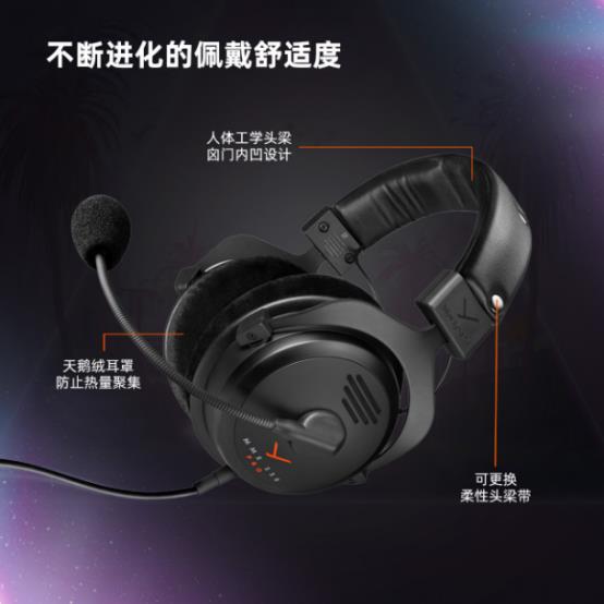 耳机新品——MMX 330 PROag真人拜雅发布监听级开放式游戏(图2)